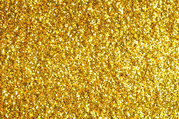 istock Sprinkle glitter gold dust textured abstract background elegant 813644650