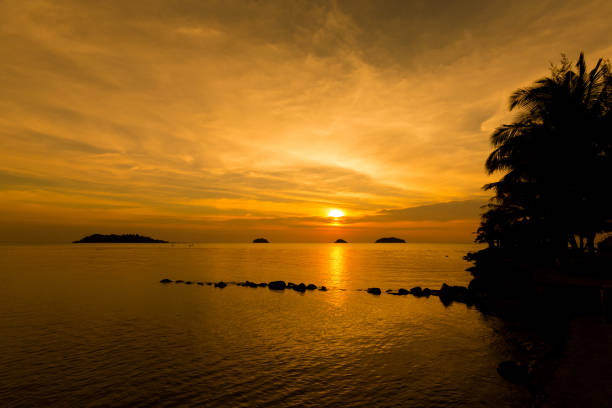 istock Tropical sunset on Koh Chang 813648490