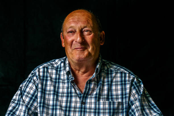 istock Senior man portrait 813649176