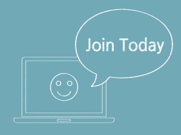 istock Join Today - Business Chalkboard Background 813655028