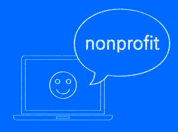 istock nonprofit - Business Chalkboard Background 813655076