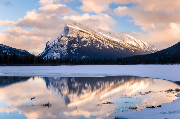 istock Winter Sunset over Banff National Park, Canada 813662898