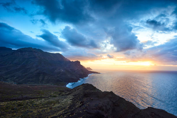 istock sunset in Grand Canary 813697554