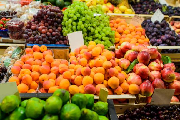 istock Delicious fruits and vegetables 813697776