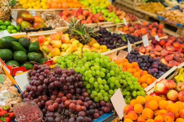 istock Delicious fruits and vegetables 813697920