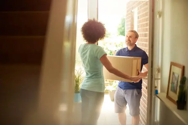 Photo of man at the door