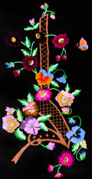 istock Ukrainian folk embroidery, handmade 813720640