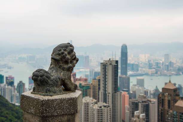 Victoria Peak is a mountain in the western half of Hong Kong Island. It is also known as Mount Austin, and locally as The Peak.