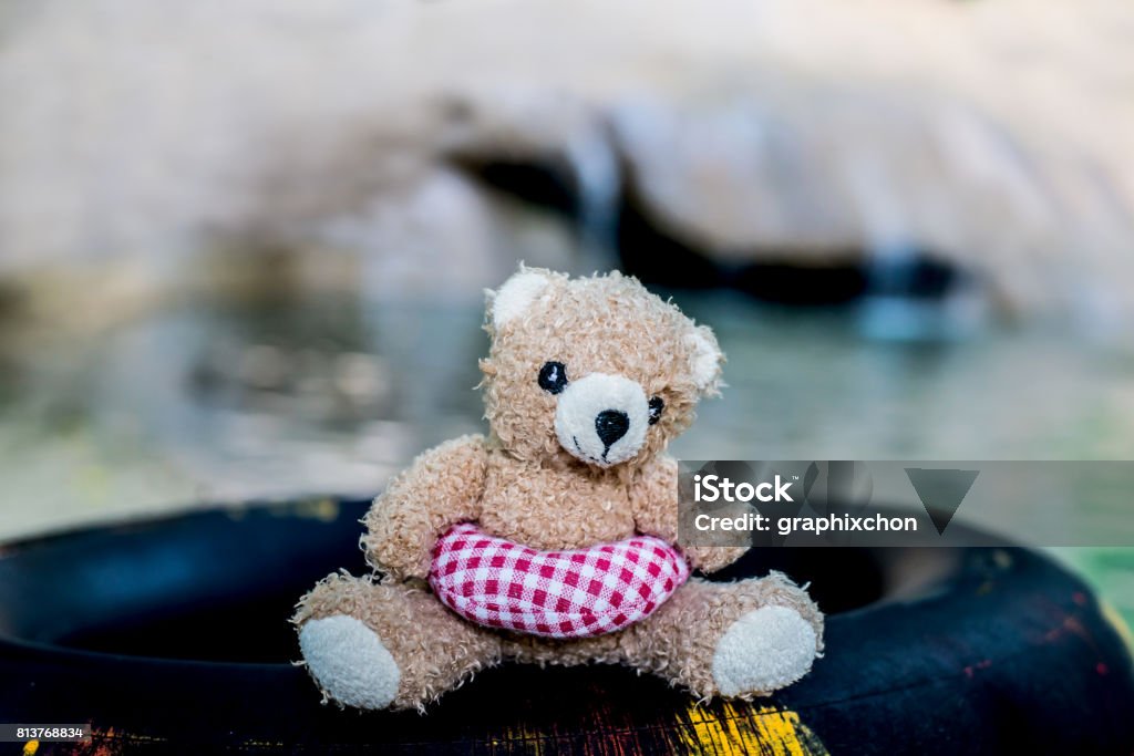 Teddy Bear Doll Relaxing And Lonely Vintage Style Stock Photo - Download  Image Now - iStock