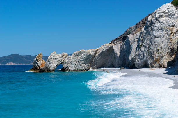 istock skiathos greece island lalaria beach 813800222