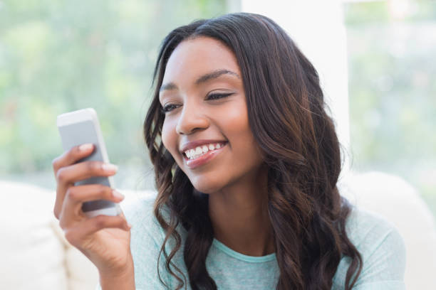istock Happy woman on the phone 813800402