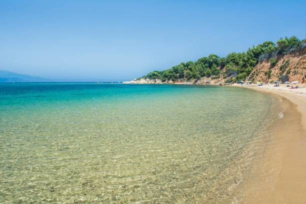 istock Mantraki beach on Skiathos island 813800734