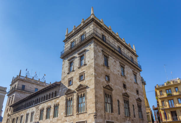istock Palace of the generalitat in Valencia, Spain 813807020