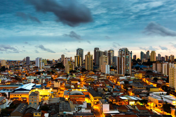 istock Sunset over Sao Paulo, Brazil 813812286