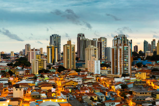 istock Sunset over Sao Paulo, Brazil 813812298
