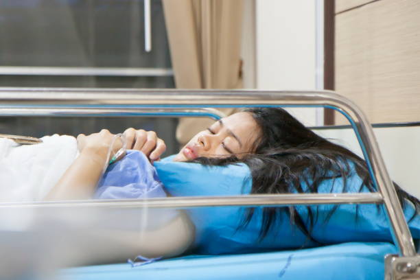 istock Woman patient in hospital 813843532