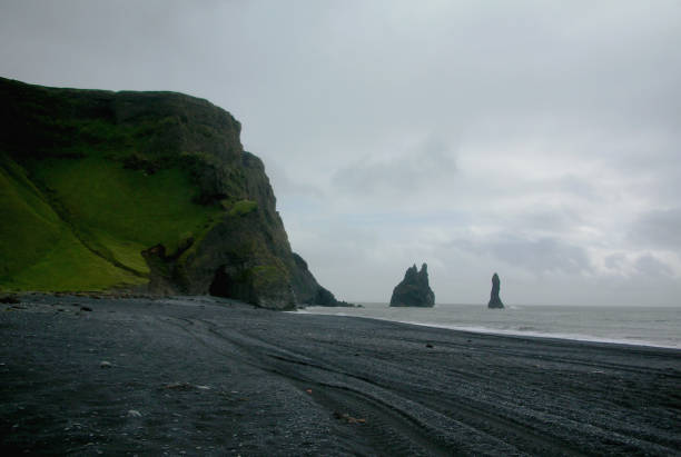 istock Reynishverfisvegur, Reynisfjara black sand beach 813847772