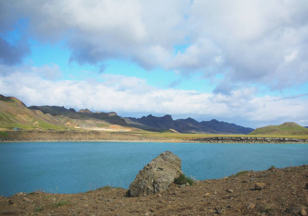 istock Volcano crater Viti with turquoise lake inside, Iceland 813859502
