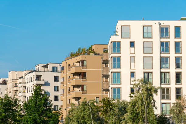 istock Housing area seen in Berlin, Germany 813877940
