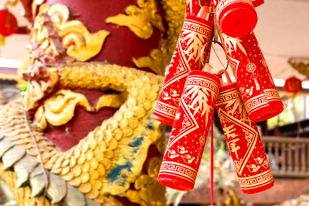 istock chinese new year decoration. over light [blur and select focus background] 813898372