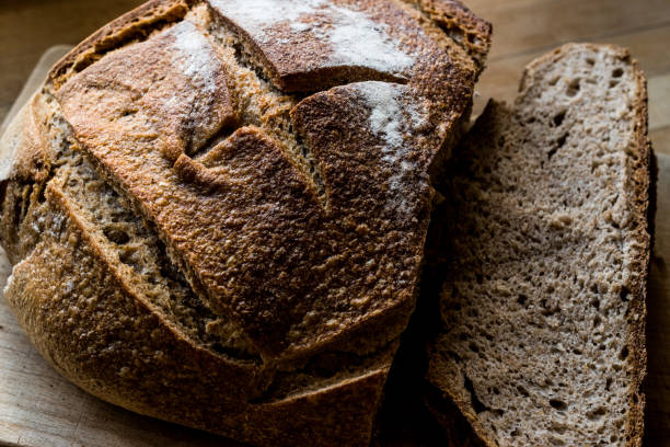 istock irish soda bread slices on wooden surface. 813898860