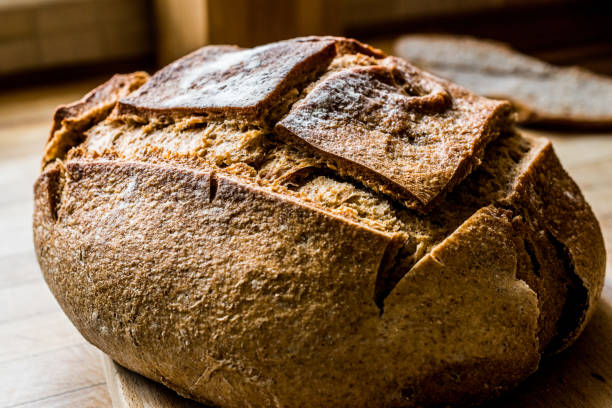istock irish soda bread on wooden surface. 813911006