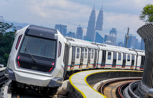 Malaysia MRT (Mass Rapid Transit) train, a transportation for future generation.Malaysia MRT (Mass Rapid Transit) train, a transportation for future generation.