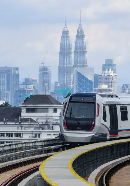 Photo of Malaysia MRT train