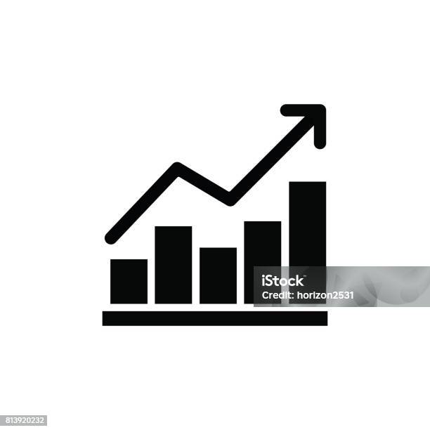 Stock Graph Image Simple Simple Graph Stock Illustration - Download Image Now - Business ...