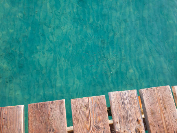 istock Wooden pier, Mallorca, beatiful summer background 813927254