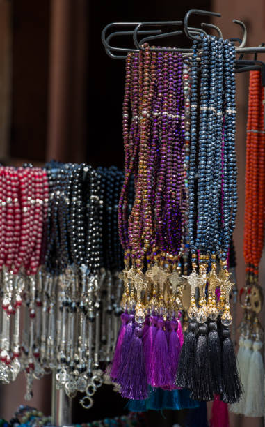 istock Set of praying beads of various color 813929850