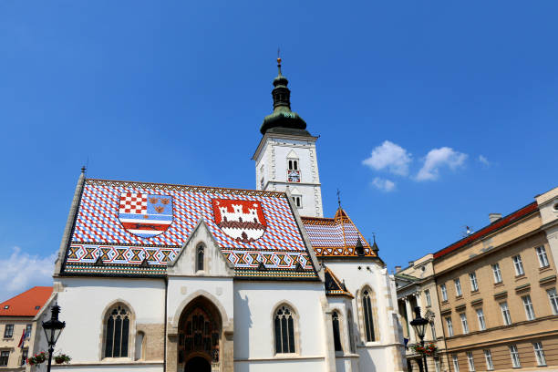 istock St. Mark's Church, Zagreb 813940656
