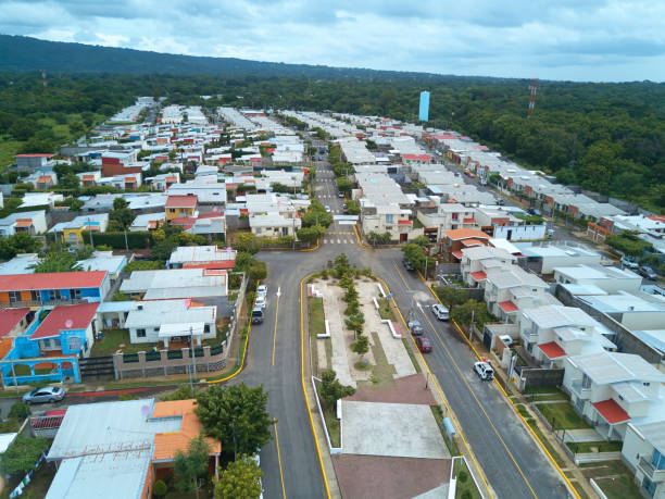 istock Broadwalk in residential suburban 813987358