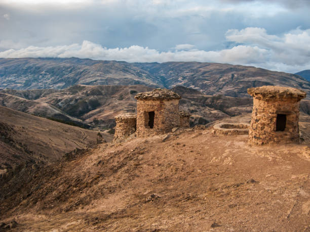 istock Funerary towers in Ninamarka archeologic zone in Cusco 814002782