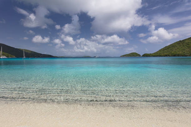 istock Beautiful tropical beach in the Caribbean 814007528