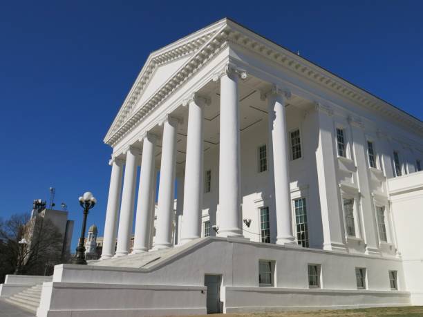 istock Historic Richmond, Virginia State Capitol Building Facade 814010260