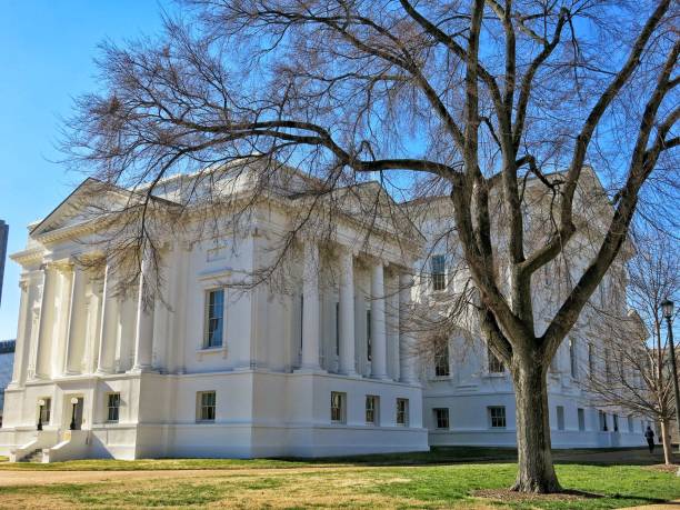 istock Historic Richmond, Virginia State Capitol Building Facade 814013286