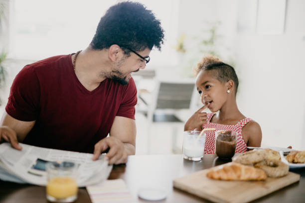 istock Umm... It wasn't intentional? Cute kid with her father. 814013382