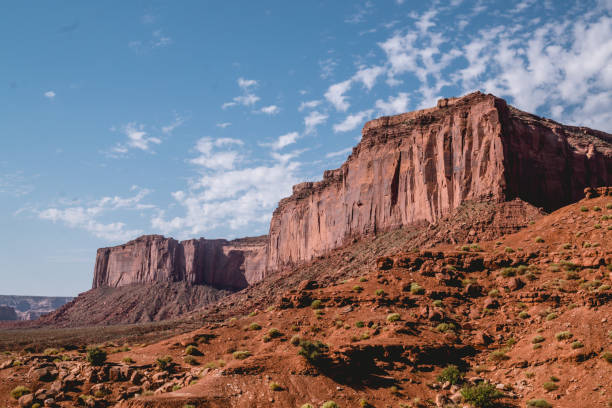 istock Dawn in the Valley of Monuments. Rain God Mesa 814018628