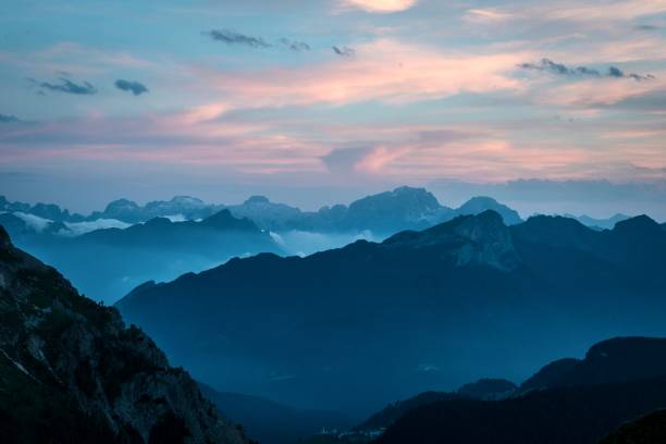 istock Sunset over Pass Giau. Dolomites alps. Italy 814038330