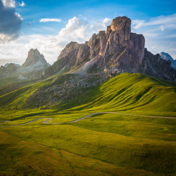 istock Sunset over Pass Giau. Dolomites alps. Italy 814038372