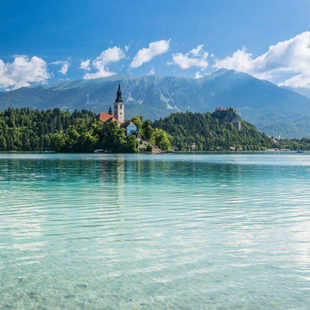 istock famous spa resort Lake Bled. Slovenia 814048848