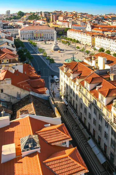 istock Rossio Square in Lisbon, Portugal 814077124