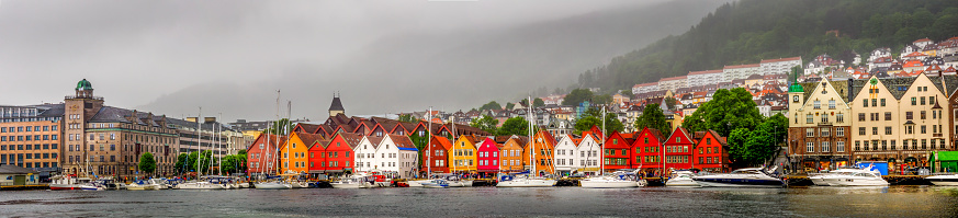 Bryggen (the dock), also known as Tyskebryggen (Norwegian: 