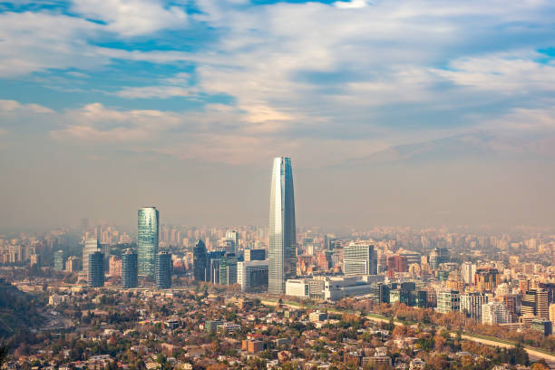 istock The skyline of Santiago in Chile 814130762