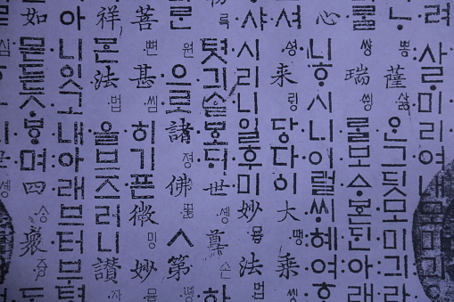 korea language&korea paper