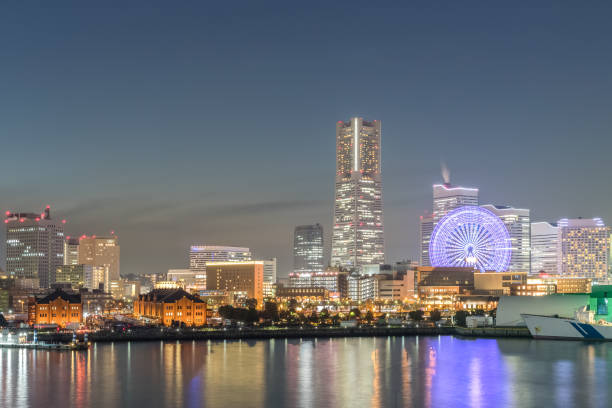 istock Yokohama bayside and landmark Tower 814168314