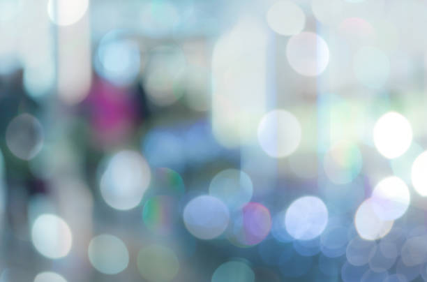 istock Blur shopping mall with circle light background 814192230