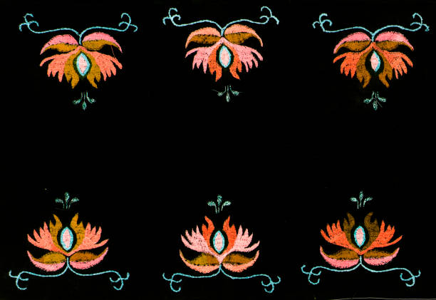 istock Ukrainian folk embroidery 814205142