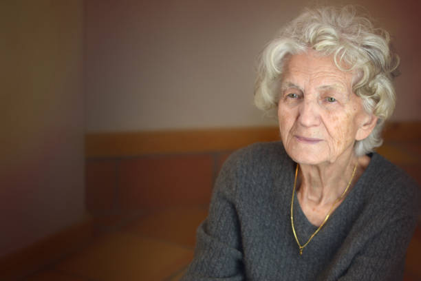 istock Senior Women with Gentle Smile 814216168